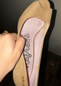 🤎 Nude Refresh Peep-Toe Heels