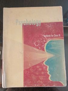 Psychology Textbook for Class XI