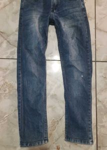 Blue Wash Denim Jeans