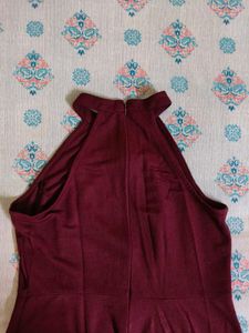 Burgundy Dress