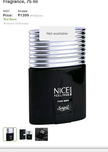 Branded UAE Perfume SAPIL, NICE FEELING