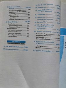 English Textbook for Nursing Students.