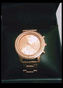 Geneva Rose Gold &amp; Silver Women's Watches