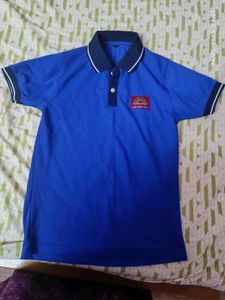 Kendriya Vidyalaya Blue School Uniform T-Shirt
