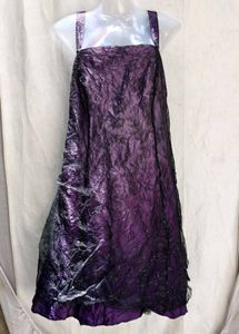 11J6. Elegant Purple Party Dress