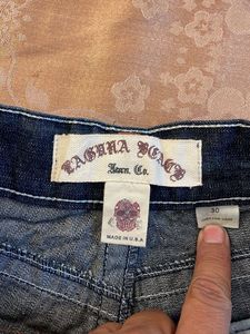 Designer Embellished Denim Jeans