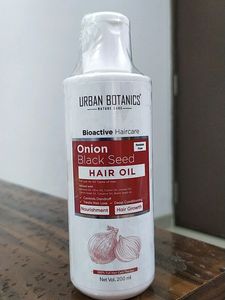 Urban Botanics Onion Black Seed Hair Oil