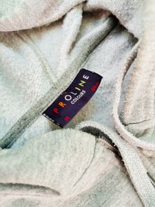 Grey Zip-Up Hoodie