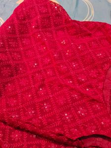 Stunning Red Ethnic Gown