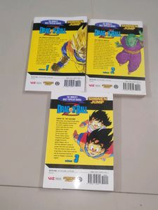 Dragon Ball Z Volume 1 2 3 Manga Comics