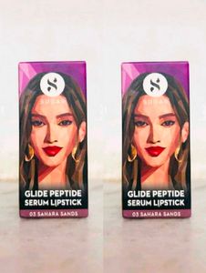 2 Pack ❤️ Sugar Glide Peptide Serum Lipstick