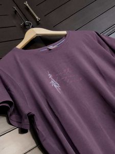 Lango Women Muave Graphic Tee
