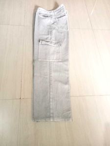 Wide Jeans pant with Shirt