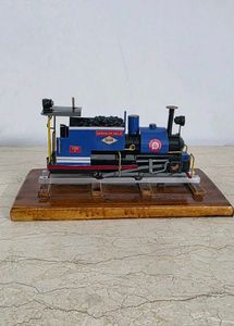 Handcrafted Model of a Train Engine