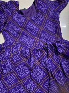 Beautiful Purple Ethnic Kurta