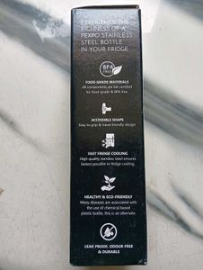 Pexpoo 1000ml stainless steel water bottle