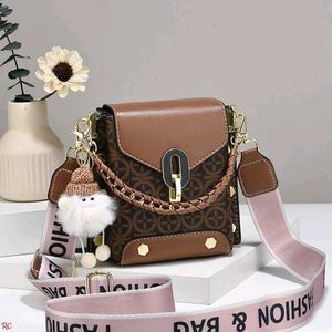 Stylish Crossbody Bag with Charm