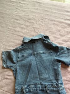Chic Denim Button-Up Dress