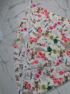 Floral Print Midi Skirt