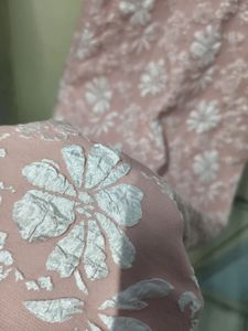Chic Pink Lace Puff Sleeve Dress
