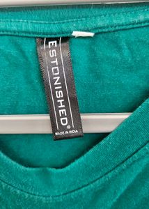 Plus size Green pearl Top