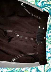 Stylish Black &amp; Gray Cargo Pants