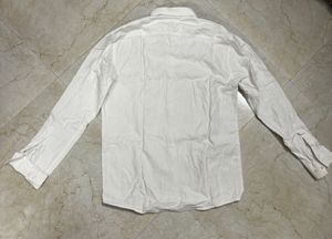 Classic White Men's Shirt