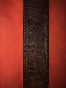 Levi’s Men OG Brown Leather Belt