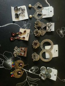 Assorted Fashion Earrings Collection