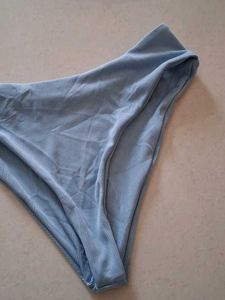 M Baby Blue High Waisted Bikini Bottom
