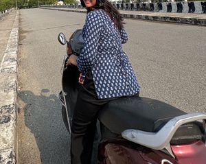square neck printed kurti
