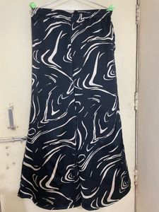 printed flared trousers/plazzo