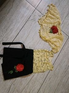 Cute Yellow &amp; Black Kids Outfit