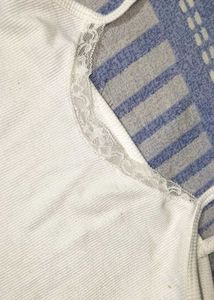 White Lace Trim Cami Top