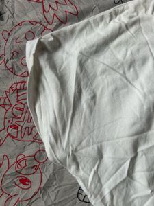 White "Say Yes" Graphic Crop Top