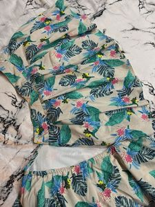 cute top and skirt