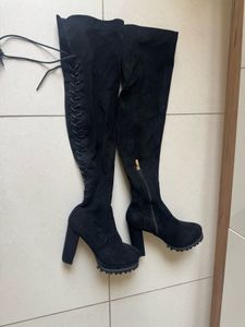 Black Over-the-Knee Boots