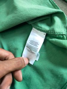 Ralph Lauren Men's Green Button-Down Shirt