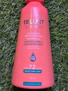BE BLUNT Smoothing Shampoo