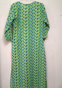 Green Jaipur Kurti