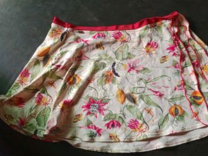 Fila floral short skirt