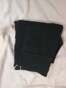 Black High-Waisted Jeans