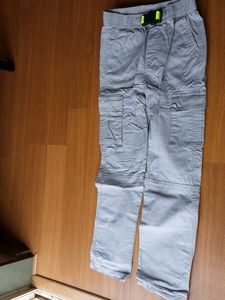 Boys' Grey Cargo Pants