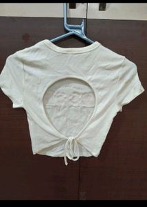 Good Luck Baby Crop Top ( It's Backless 🤫)