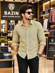 Men's Casual Checked Shirt