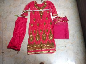 Heavy Embroidery Suit Set