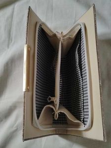 Sparkling Rose Gold Clutch