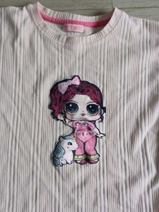 Cute Graphic T-Shirt, 7-8years old girl
