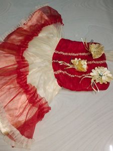 2-3 Months Baby Girls Frock