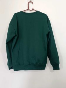 Green Graphic Sweatshirt
